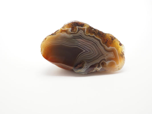 Lake Superior Agate (LSA) Face Polished - Parallax/Shadow Banding - 1.5in